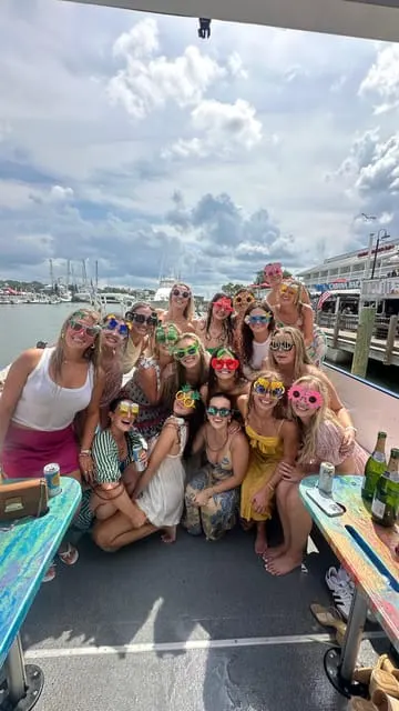 Charleston: Social Party Boat Cruise (18+) with Music